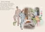 design pajama and sleepwear with tech pack and clo3d